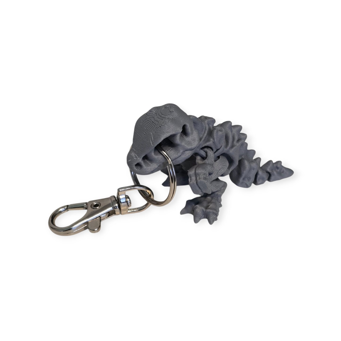 Articulates T-Rex Skeleton Dinosaur Keychain