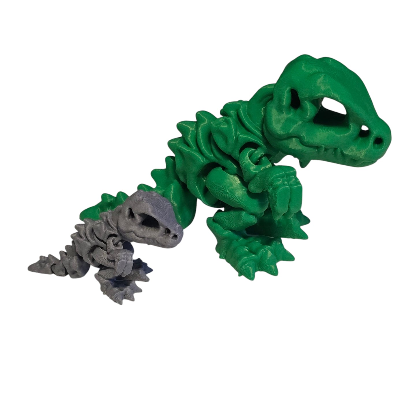 Articulates T-Rex Skeleton Dinosaur Keychain